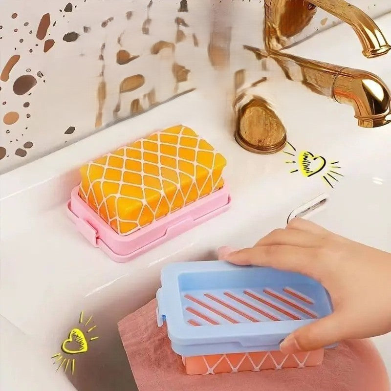 Elastic Mesh Non Slip Soap Case - Image 1