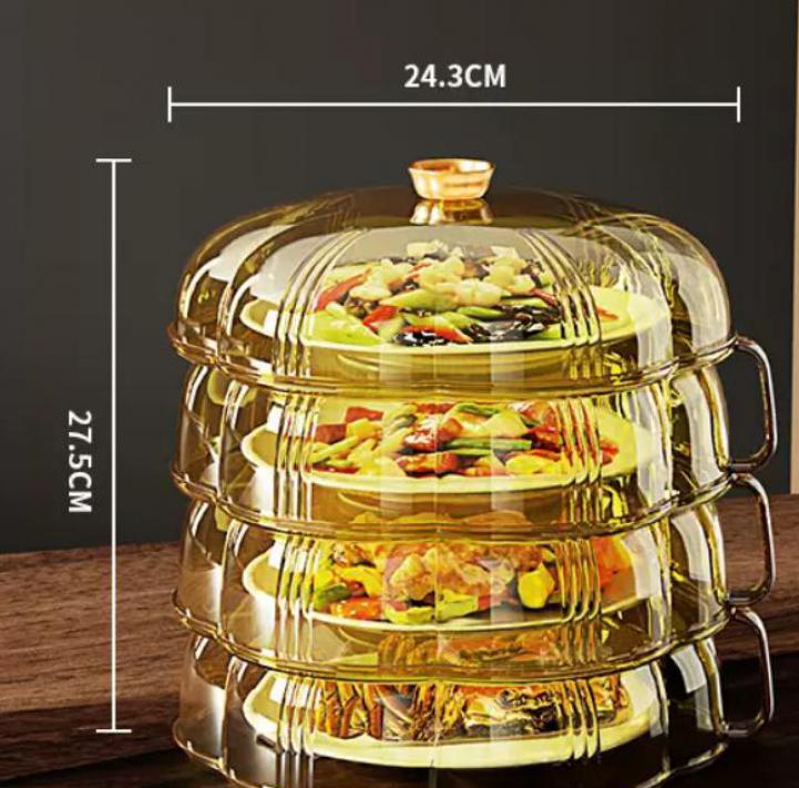 Heat Protector Stackable Food Cover