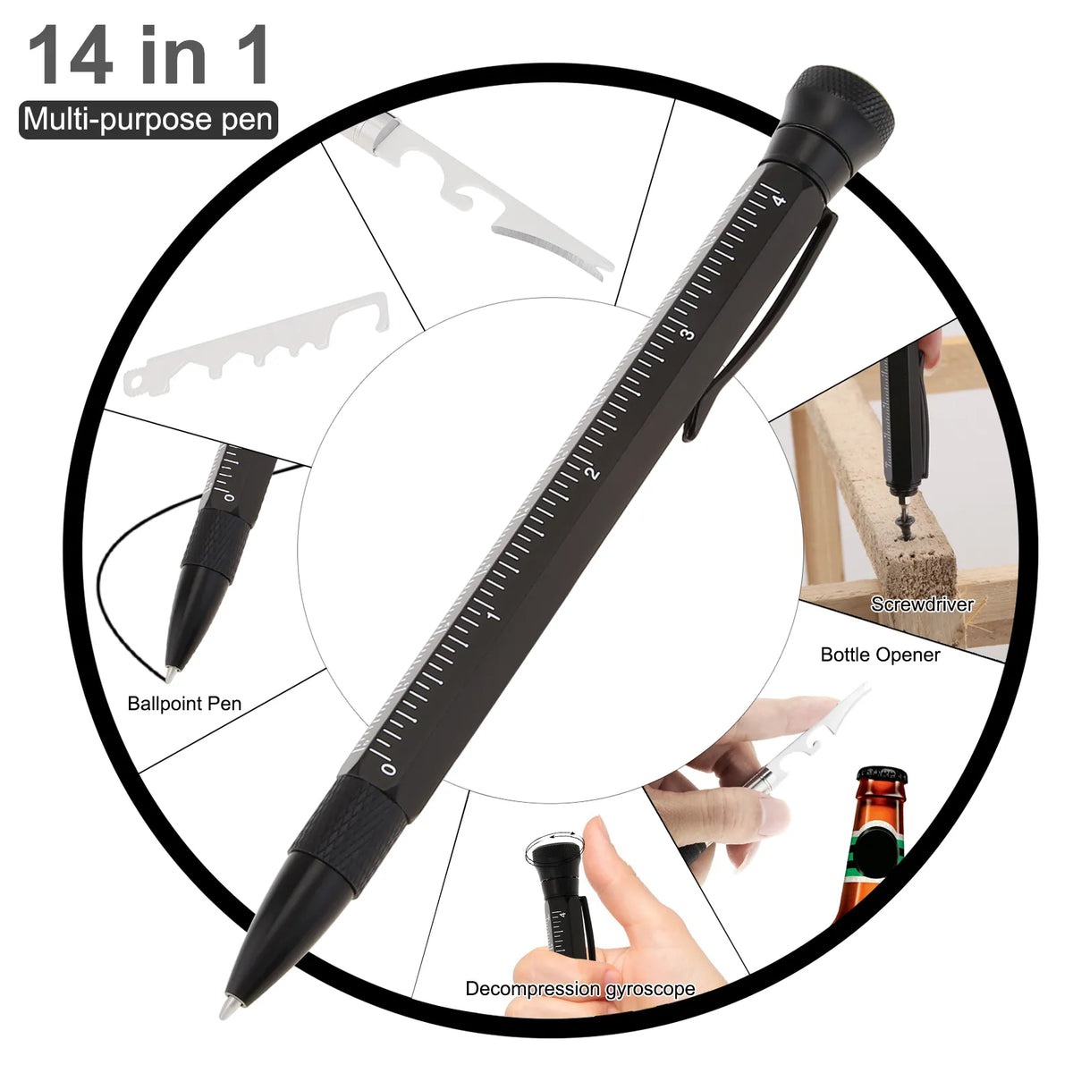 9in1 Multifunctional Task Master Pen