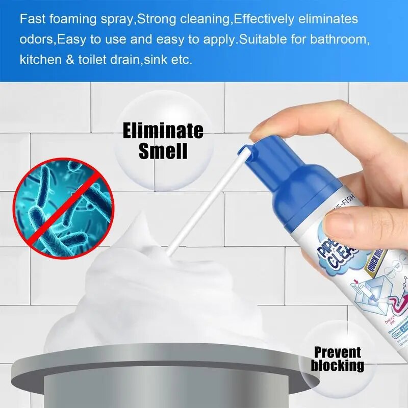 Kitchen Guard Multi-Purpose Pipe Foam Cleaner Spray - Image 1