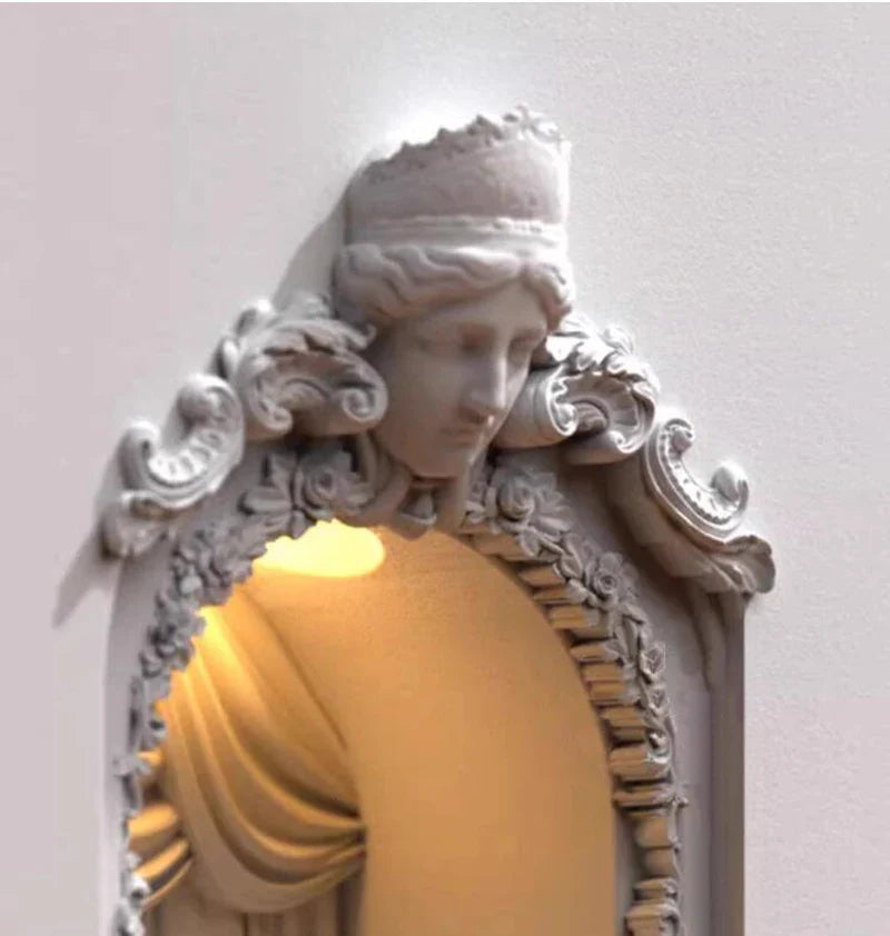Corner Embedded Chic Bridal Scene Night Lamp - Image 3