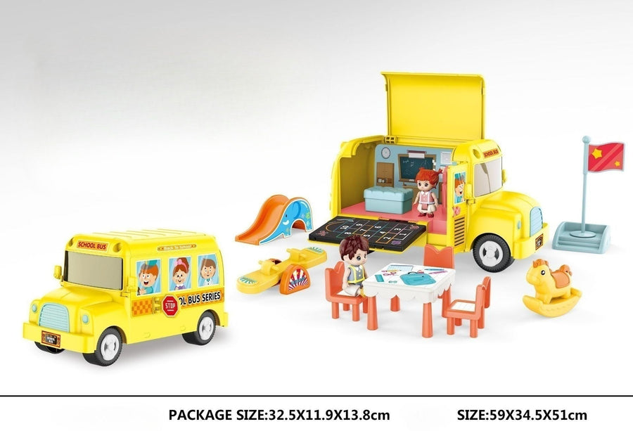 Mega School Party Express Bus House Toy - Image 7