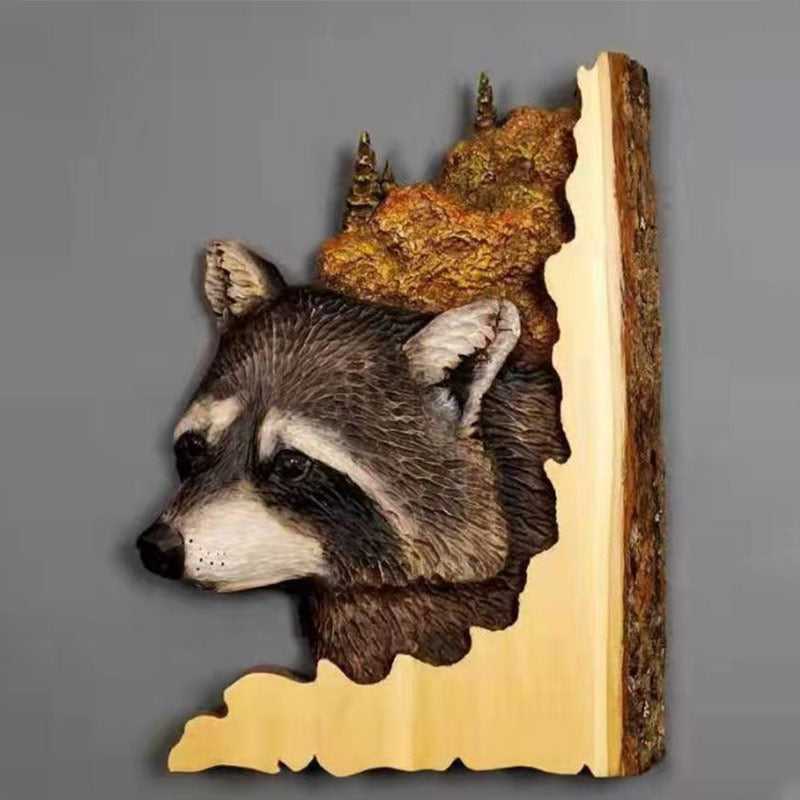Handcrafted Nature Embrace Animal Sculptures Decor - Image 4