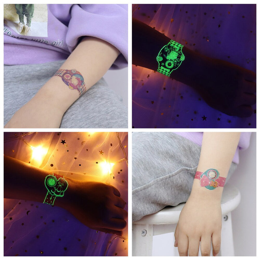 Luminous Temporary Tattoo Watch Sticker - Image 3