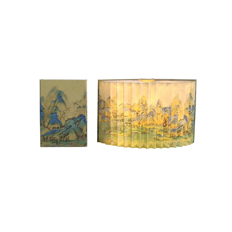 Story Teller Artistic Foldable Book Desk Night Lamp - Image 4
