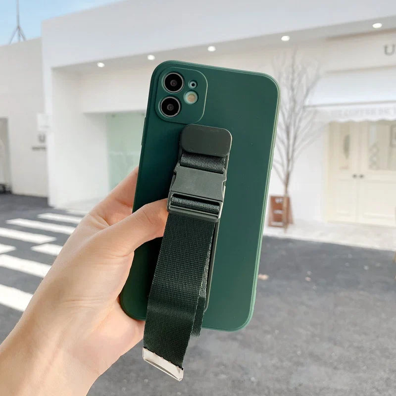 Sports Strap Removable Shockproof iPhone Case - Image 1