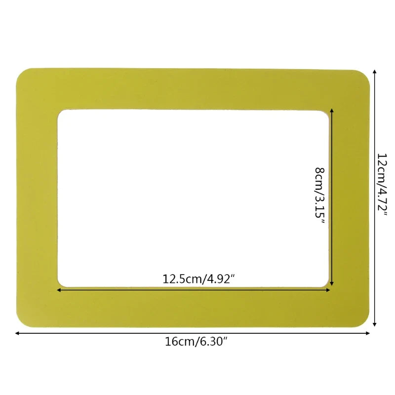 Magnetic Fridge Colorful DIY Photo Frames - Image 5