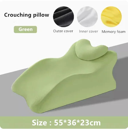 Adjustable Lie-On-The-Bed Multitask Pillow