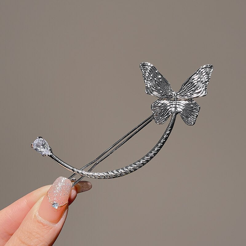 Korean Style Elegant Pearl Hair Clip - Image 13
