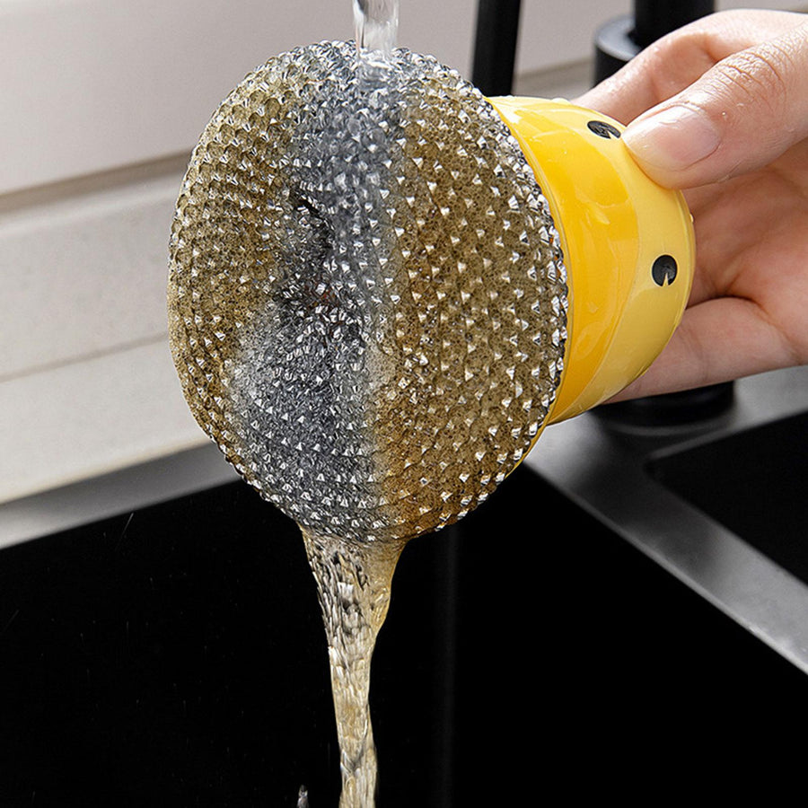 Duck Shape Dishwashing Scrubber - Image 2