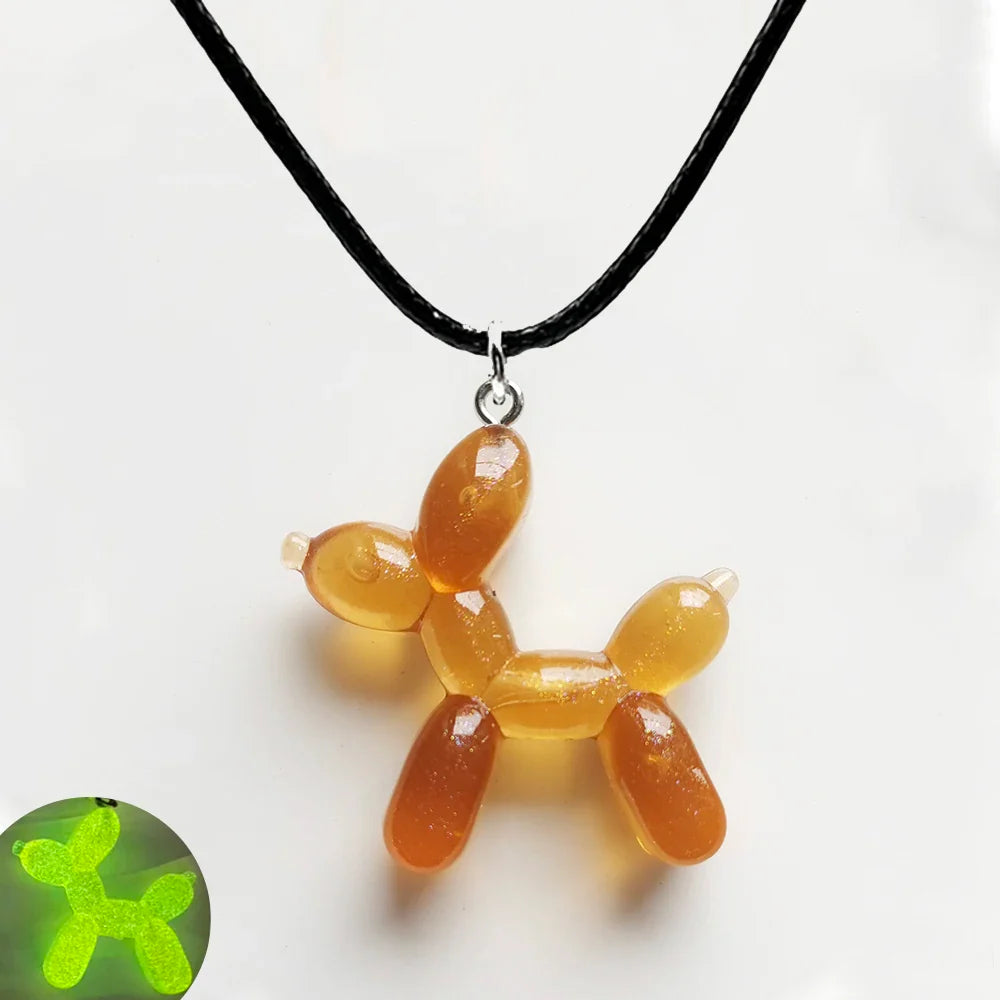 Glowing Captured Spooky Ghost Bottle Necklace