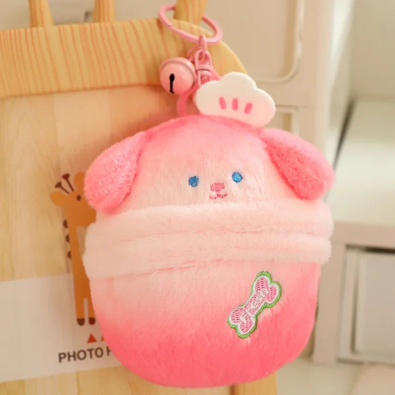 Surprise Kawaii Animals Plush Keychain - Image 5