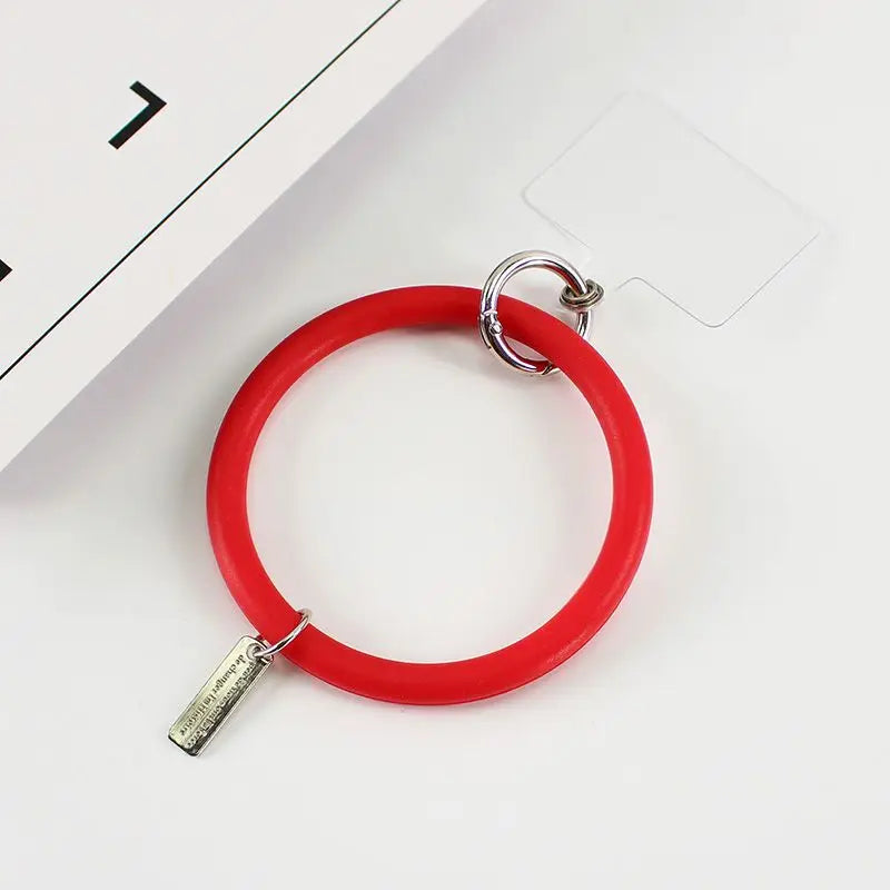 Hanging Ring Soft Anti-Lost Phone Holder Bracelet - Image 7