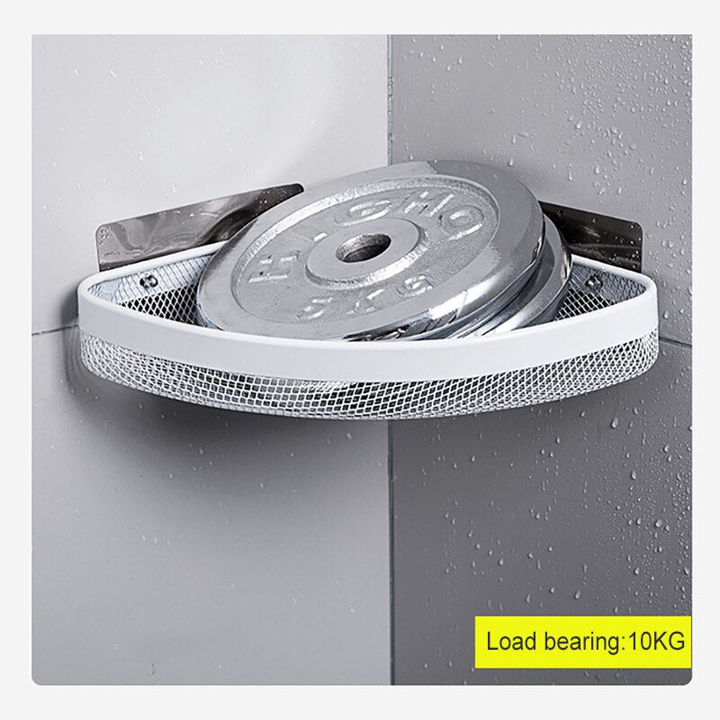 Corner Frame Bathroom Shower Organizer Shelf - Image 1