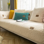 Modern Thick Plush Anti-slip Sofa Covers