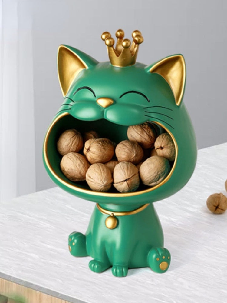 Fortune Kitty Statue Home Storage Box - Image 4