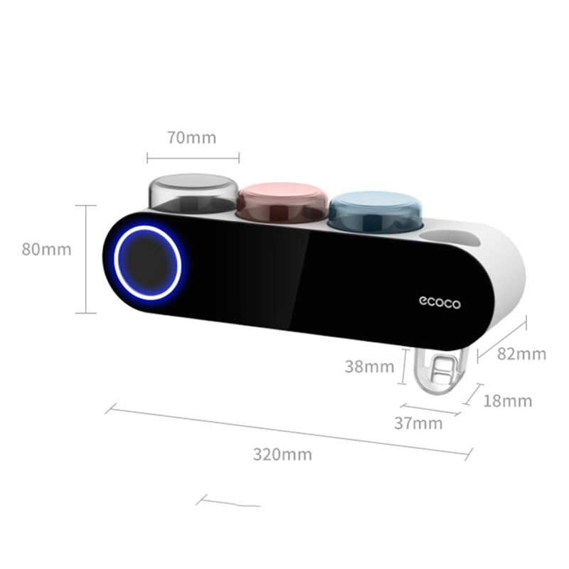 UV Sanitizer Toothbrush Holder Bathroom Organizer - Image 3
