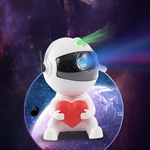 Love Astronaut Galaxy Night Light Projector