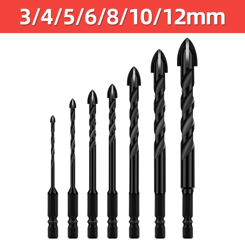 Heavy-Duty Mega Ultimate Cross Hex Drill Bit Set - Image 8