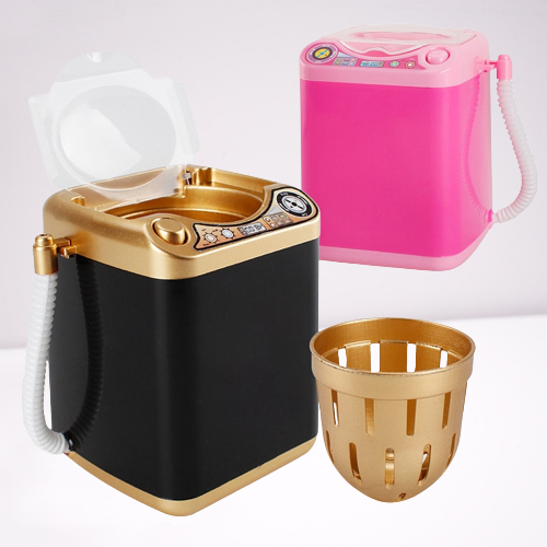 Powder Glow Mini Electric Makeup Brush Washer