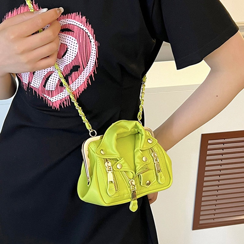 Funky Jacket Design Mini Shoulder Bag - Image 4