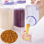 Feed Fresh Pet Food Storage Measuring Container