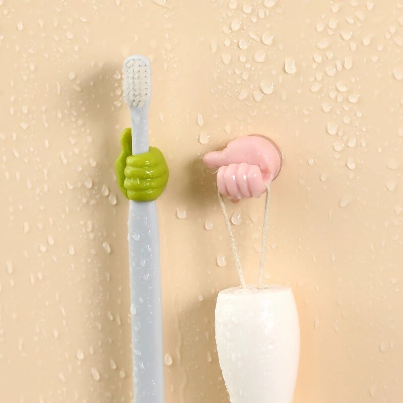 Thumbs-up Multifunctional Sticky Wall Hook - Image 2