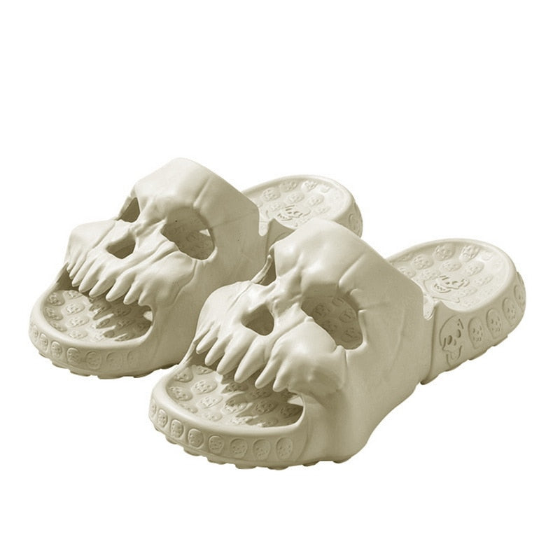 Skeleton Skull Thick Sole Slippers - Image 8