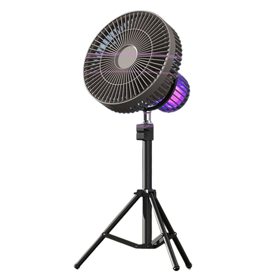 Portable Outdoor Mood Light Rechargeable Fan - Image 5
