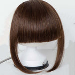 Clip-On Natural Look Synthetic Hair Bangs