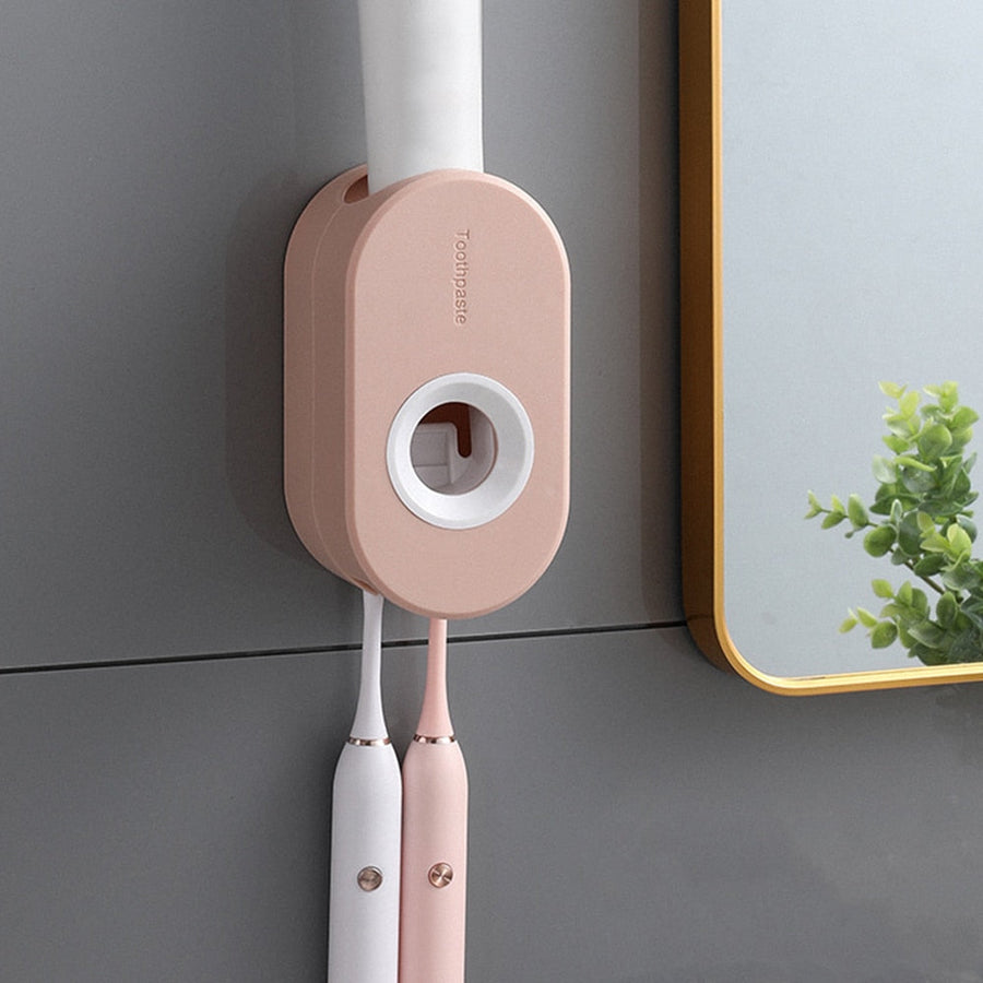 Elegant Wall-Mounted Toothpaste Holder Dispenser - Image 7