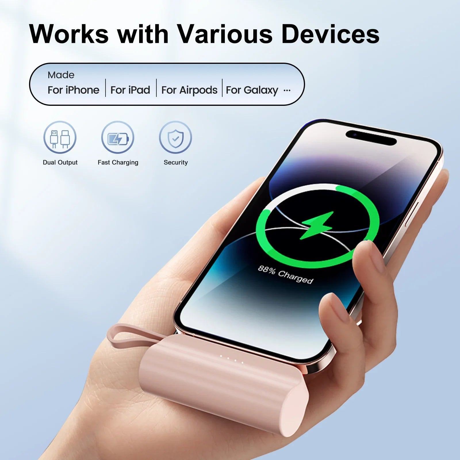 Ready-to-Go Mini Portable Powerbank - Image 4