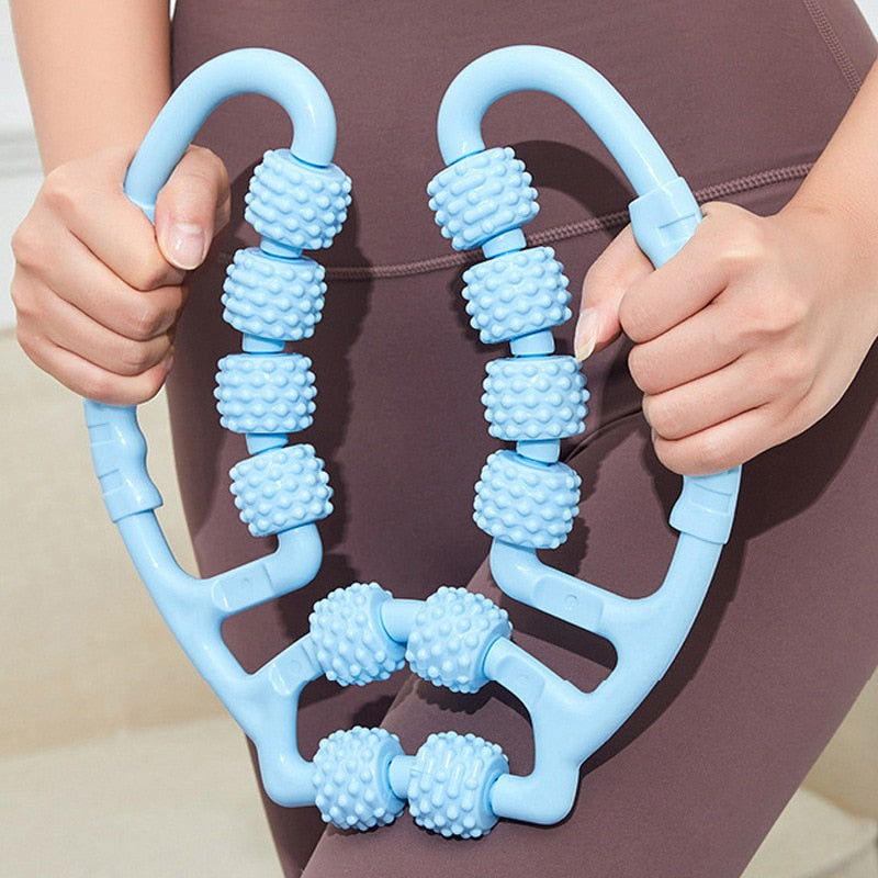 Multi-Wheel Relaxer Leg Clamp Massager - Image 7