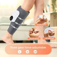 Deep Tissue Infrared Heat Compression Electric Leg Muscle Therapy Massager - Image 2