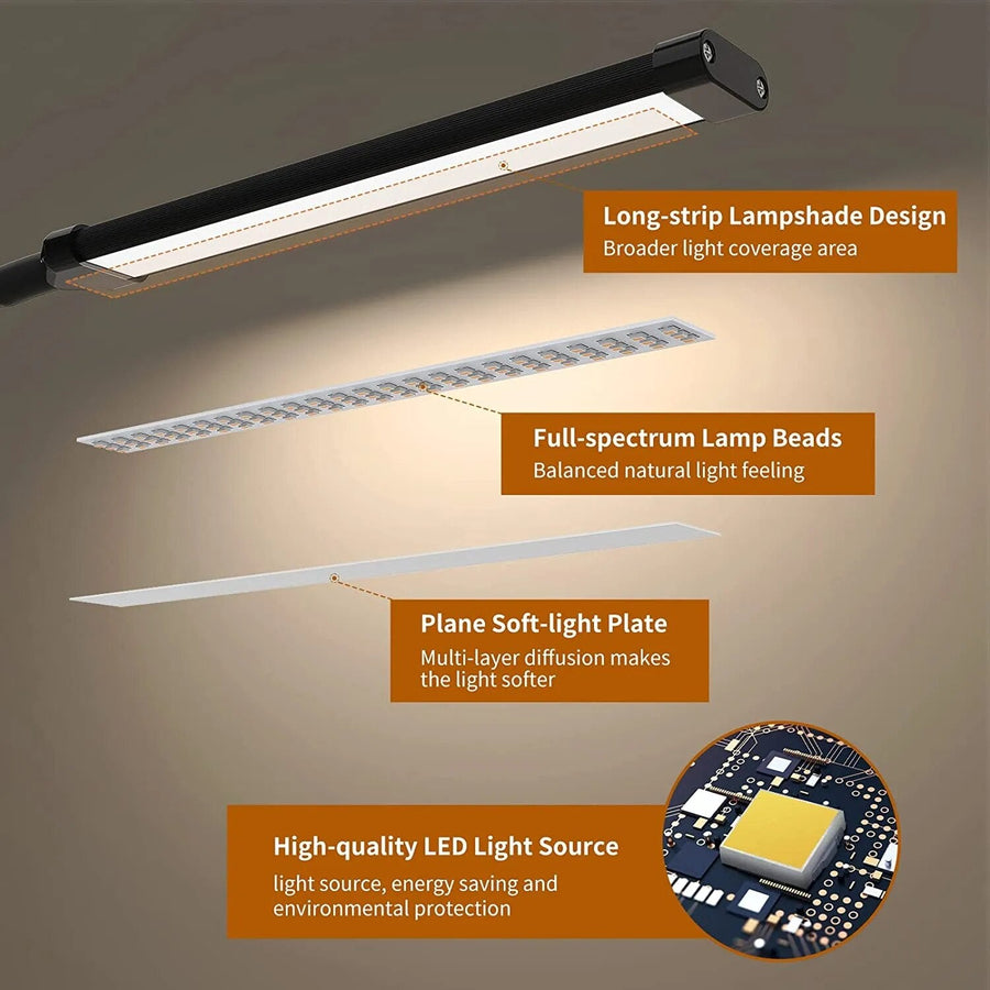 Adaptive Workspace Dimmable Flexible LED Lamp - Image 4