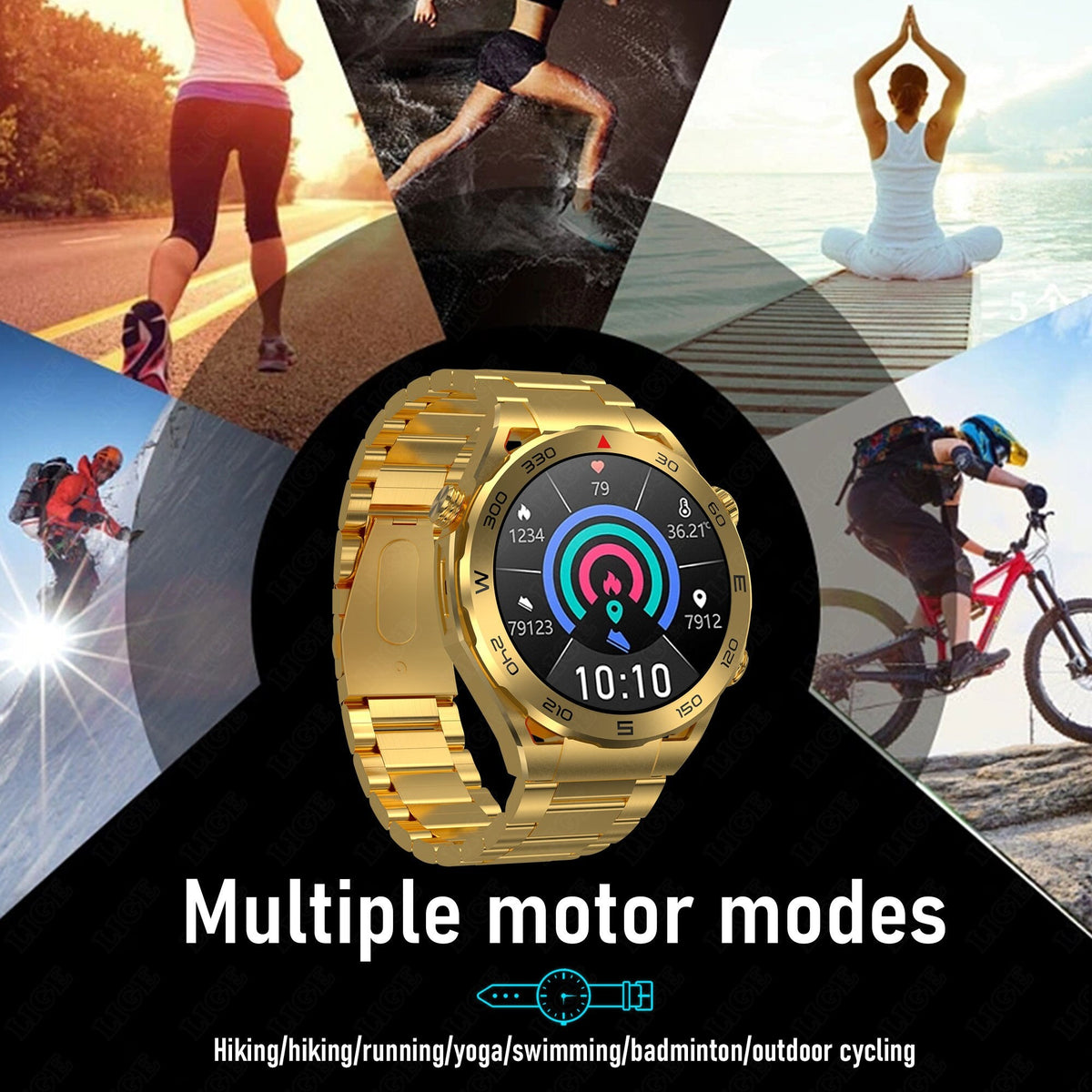 Active Motion Elegant Barometer Smart Watch