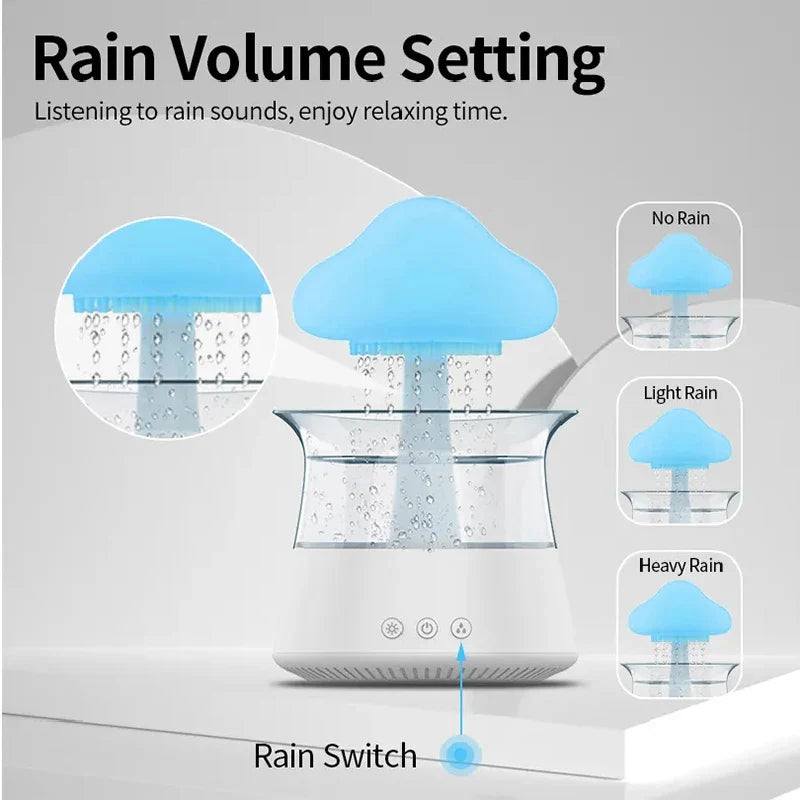 Cloud Rain Forest Aromatherapy Humidifier Lamp - Image 6