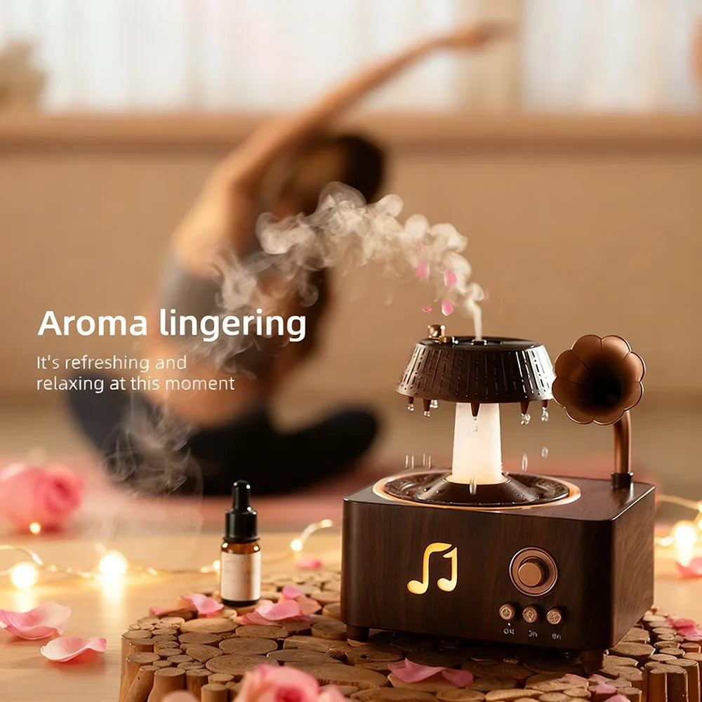 Vintage Rotating Gramophone Air Humidifier - Image 5
