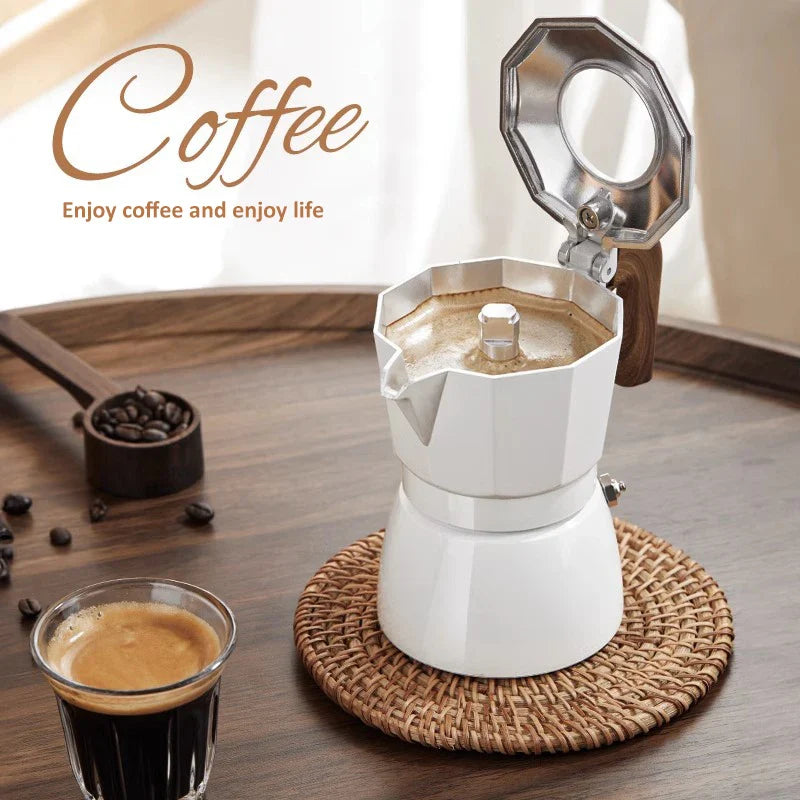 Vintage Double-Valve Espresso Pot - Image 1