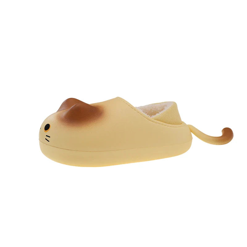 Furry Cat Home Slippers - Image 8
