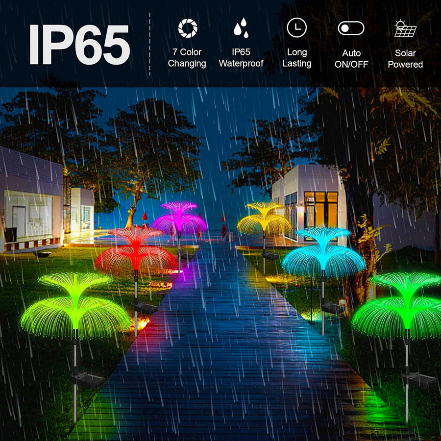 Solar-Powered Floating Jellyfish Garden Lights - Image 3