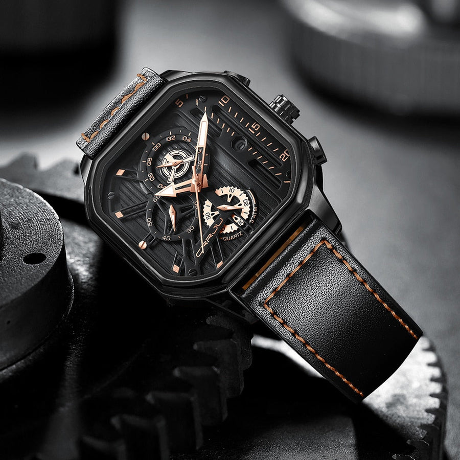 Wavefront Timely Square Waterproof Watch - Image 2