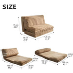 Compact Japanese Style Mattress Foldable Futon Sofa