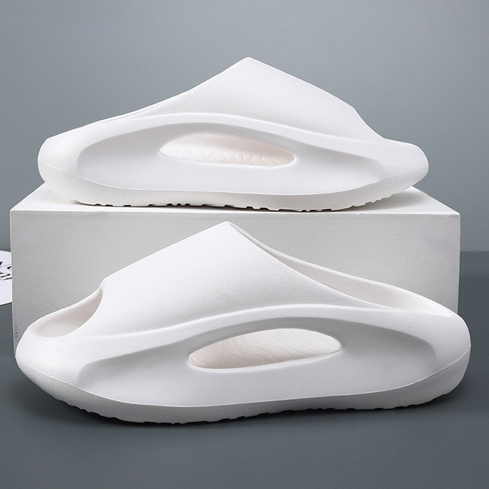 Hollow Out Futuristic Beach Slippers