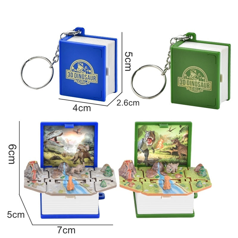 3D Dinosaur Mini Keychain Toy - Image 4