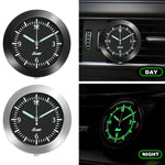 Stick-On Car Dashboard Luminous Clock