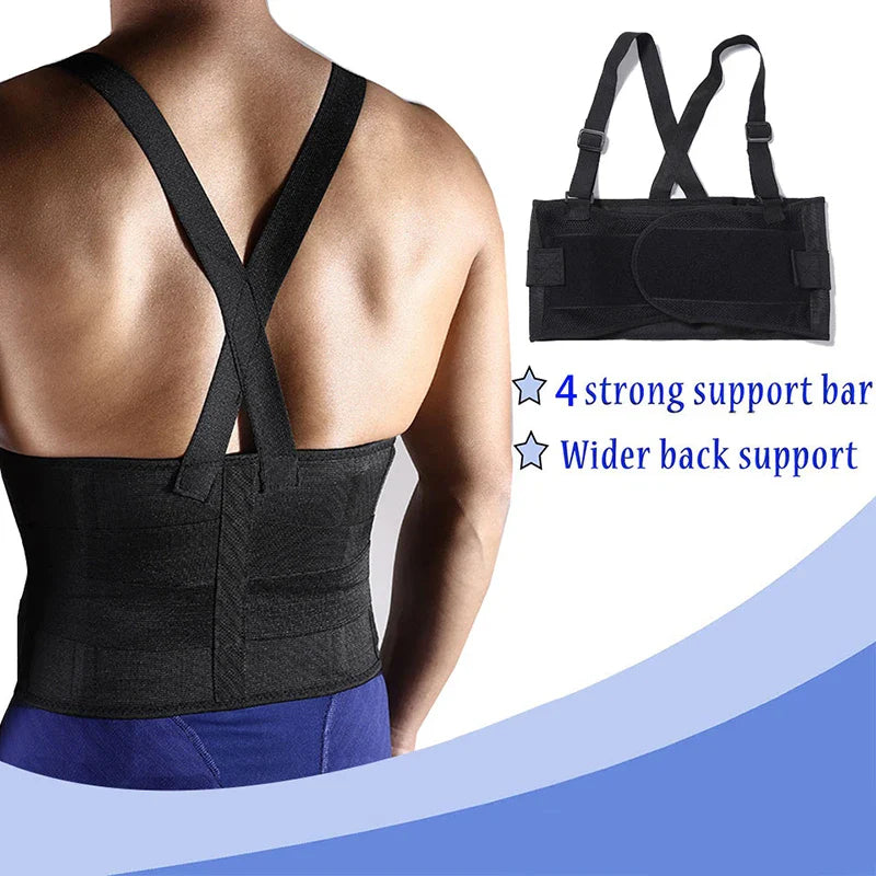 Heavy Lifting Lower Back Support Protection Belt - Image 2