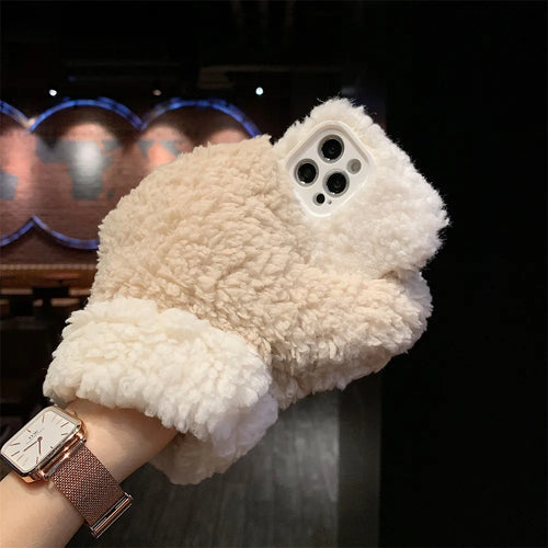 Fluffy Fur iPhone Case Glove - Image 0