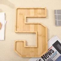 Wooden Numbers Serving Tray - Image 15