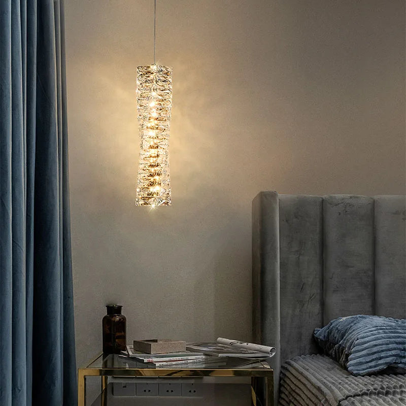Icefall Crystal American Wall Lamp - Image 3